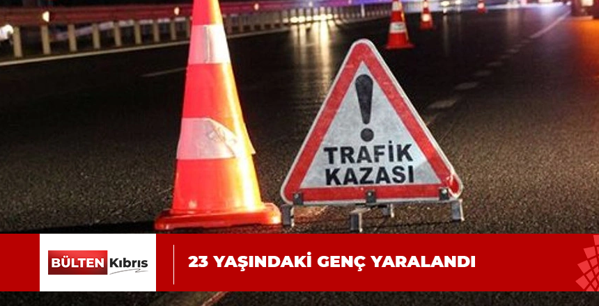 GİRNE ALSANCAK YOLUNDA TRAFİK KAZASI