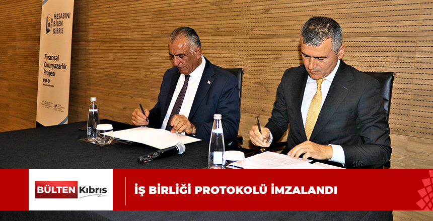 “FİNANSAL OKUR YAZARLIK EĞİTİMLERİ” DÜZENLENMESİNE YÖNELİK İŞ BİRLİĞİ PROTOKOLÜ İMZALANDI