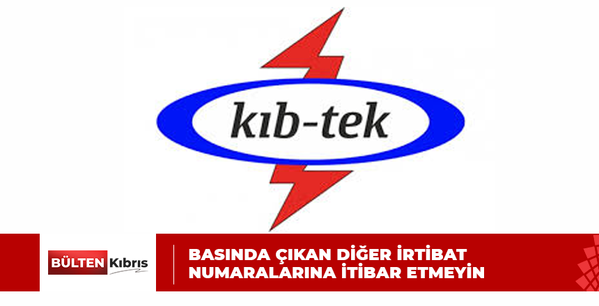 KIB-TEK ACİL DURUMLARDA ARANABİLECEK NUMARAYI PAYLAŞTI