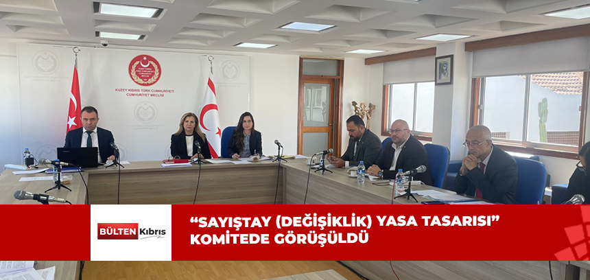 “SAYIŞTAY (DEĞİŞİKLİK) YASA TASARISI” KOMİTEDE GÖRÜŞÜLDÜ