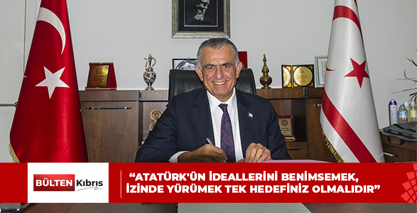 Çavuşoğlu 23 Nisan konuşmasında çocuklara seslendi: “Atatürk’ün ideallerini benimsemek, izinde yürümek tek hedefiniz olmalıdır”