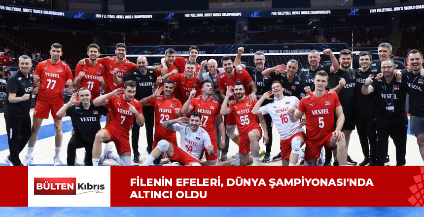 Filenin Efeleri, Dünya Şampiyonası’nda altıncı oldu