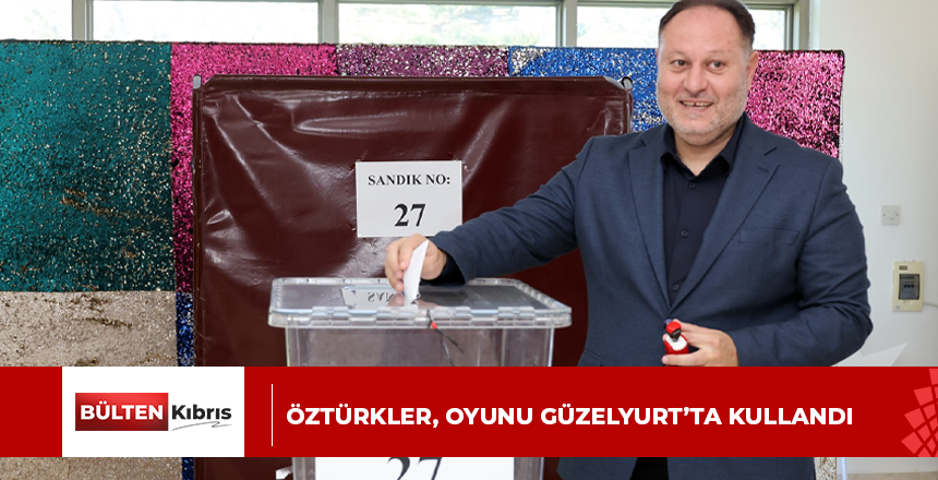 Öztürkler, oyunu Güzelyurt’ta kullandı