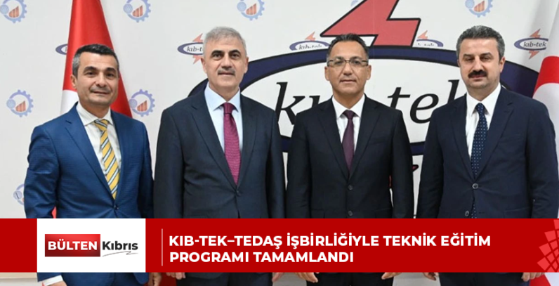 KIB-TEK–TEDAŞ İşbirliğiyle Teknik Eğitim Programı Tamamlandı