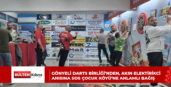 GÖNYELİ DARTS BİRLİĞİ’NDEN, AKIN ELEKTİRİKCİ ANISINA SOS ÇOCUK KÖYÜ’NE ANLAMLI BAĞIŞ