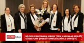 Nilden Erhürman Kıbrıs Türk Kadınlar Birliği Güzelyurt Şubesi temsilcileriyle görüştü