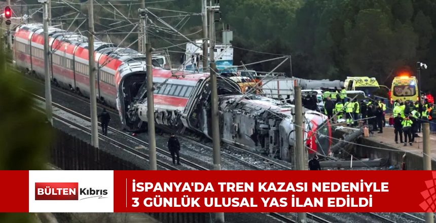 İspanya’da tren kazası nedeniyle 3 günlük ulusal yas ilan edildi