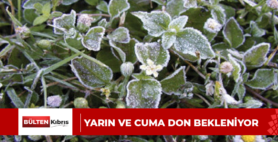 YARIN VE CUMA DON BEKLENİYOR