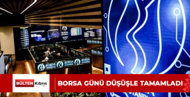 Borsa günü düşüşle tamamladı