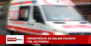 Dikkatsizlik az kalsın faciaya yol açıyordu