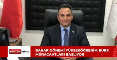 Bahar dönemi yükseköğrenim burs müracaatları başlıyor