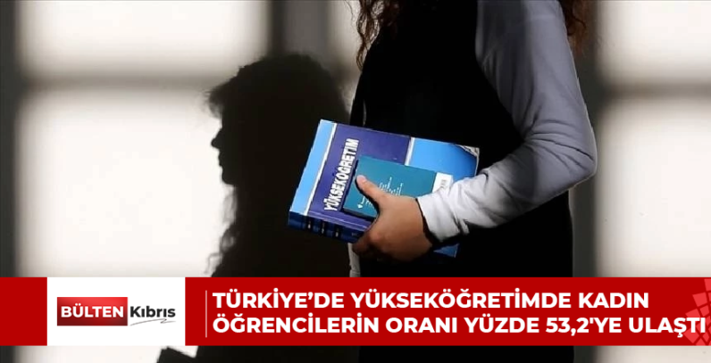 Türkiye’de yükseköğretimde kadın öğrencilerin oranı yüzde 53,2’ye ulaştı