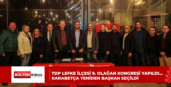 TDP Lefke İlçesi 9. Olağan Kongresi yapıldı…Karabetça yeniden başkan seçildi