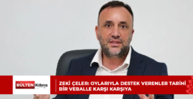 ZEKİ ÇELER: OYLARIYLA DESTEK VERENLER TARİHİ BİR VEBALLE KARŞI KARŞIYA