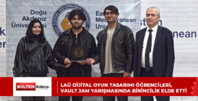 LAÜ DİJİTAL OYUN TASARIMI ÖĞRENCİLERİ, VAULT JAM YARIŞMASINDA BİRİNCİLİK ELDE ETTİ