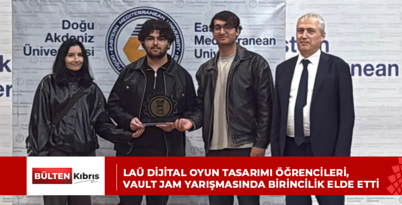 LAÜ DİJİTAL OYUN TASARIMI ÖĞRENCİLERİ, VAULT JAM YARIŞMASINDA BİRİNCİLİK ELDE ETTİ