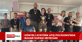 Gönyeli Atatürk Atış Poligonu’nda Bahar Kupası heyecanı