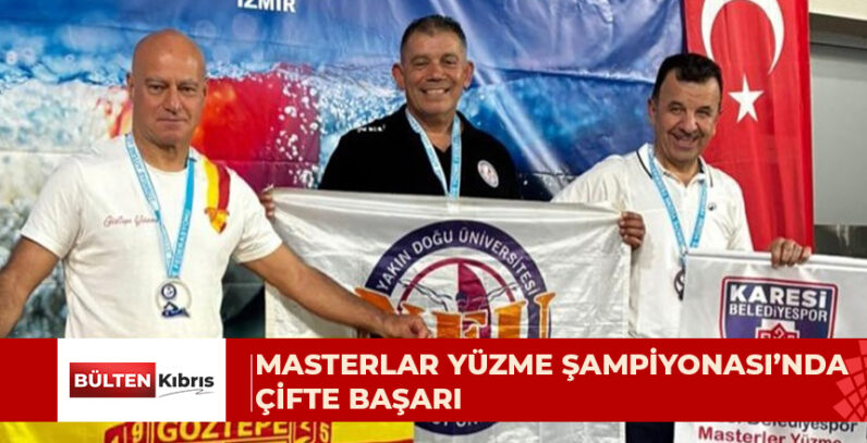 MASTERLAR YÜZME ŞAMPİYONASI’NDA ÇİFTE BAŞARI