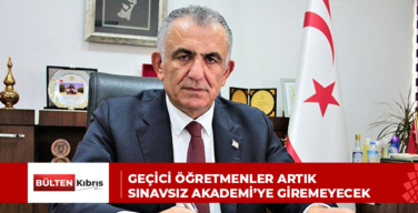 GEÇİCİ ÖĞRETMENLER ARTIK SINAVSIZ AKADEMİ’YE GİREMEYECEK