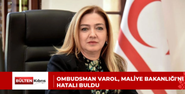 Ombudsman Varol, Maliye Bakanlığı’nı hatalı buldu