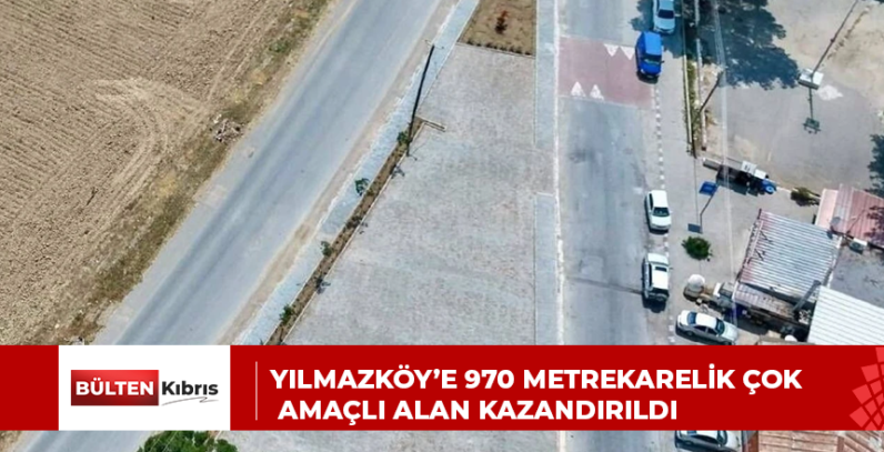 Yılmazköy’e 970 metrekarelik çok amaçlı alan kazandırıldı