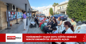 Yenierenköy Yaşam Boyu Eğitim Merkezi Sergisi Erenköy’de ziyarete açıldı
