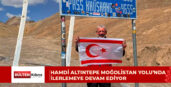 KKTC BAYRAĞINI PAMİR DAĞLARI’NDA DALGALANDIRDI