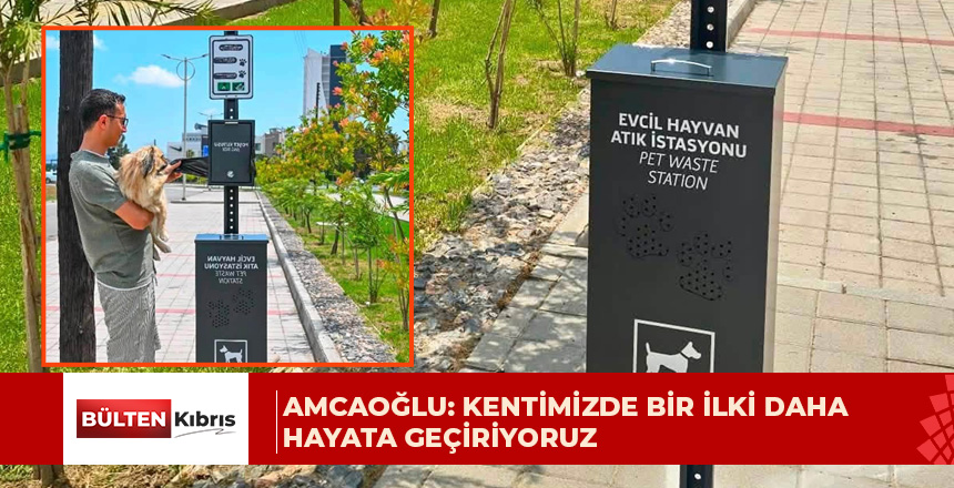 Evcil hayvan atık istasyonları kentin farklı noktalarına yerleştirilmeye başlandı