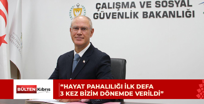 Hasipoğlu’ndan CTP’ye “Hayat Pahalılığı” yanıtı: “Biz rakamlarla konuşmaya devam edeceğiz”