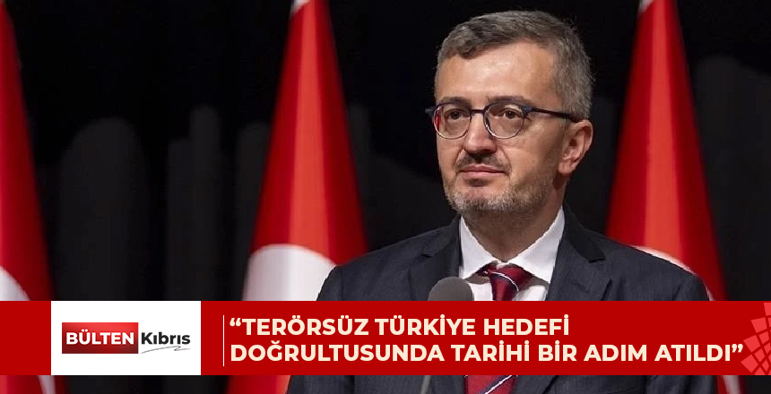 Burhanettin Duran: Türkiye’nin terör belasından tamamen kurtulması adına tarihi bir adım