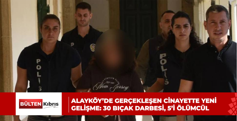 Alayköy’de gerçekleşen cinayette yeni gelişme: 30 bıçak darbesi, 5’i ölümcül