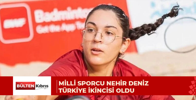 Nehir Deniz, kadınlar üçlü kategorisinde Türkiye ikincisi oldu