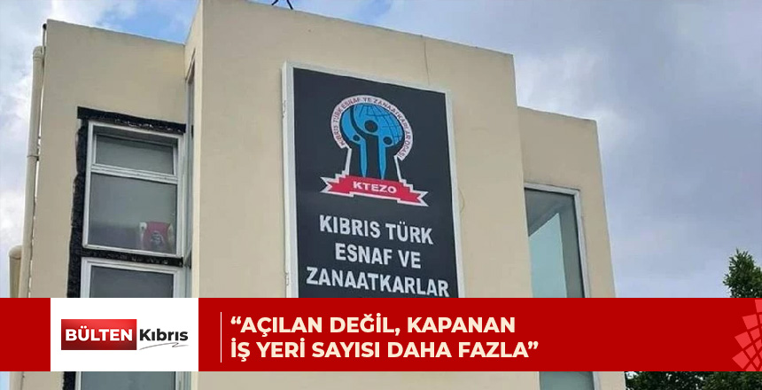 ESNAF VE ZANAATKARLAR ODASI: EKONOMİNİN “ALARM VERİYOR