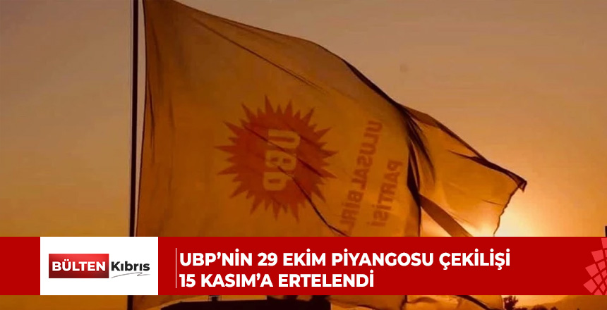 Çekiliş, 15 Kasım Pazar günü yapılacak